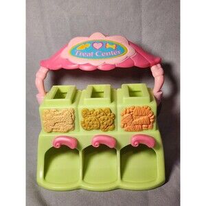 Littlest Pet Shop Lot Treat Center Take Me Home Bed Sparkle Caterpillar #2145